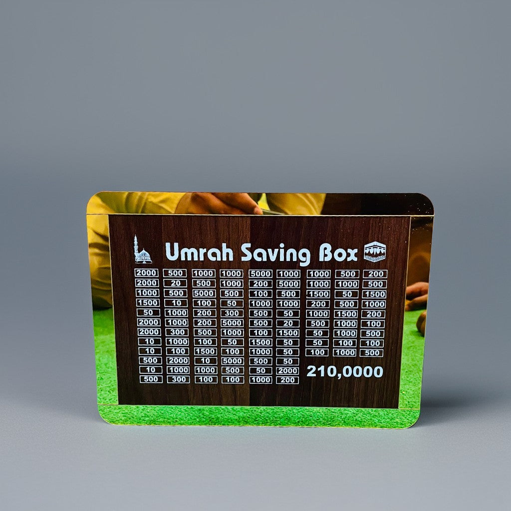 Umrah Saving Box | Money saving Box | High quality